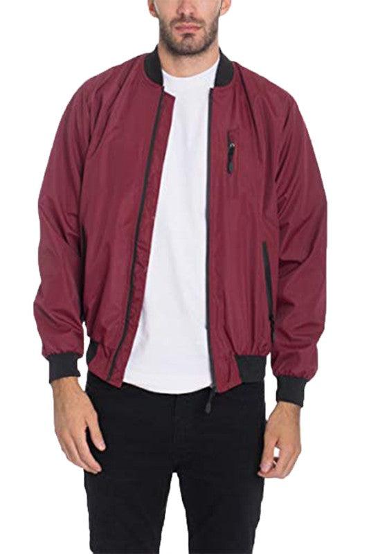 Men's Light Weight Windbreaker Jacket