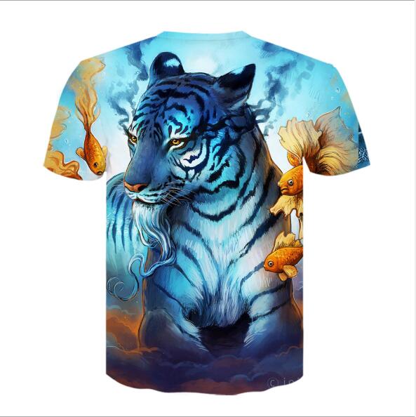 T-Shirt Tiger Power - White