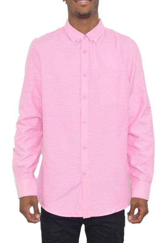 Weiv Men's Casual Long Sleeve Shirts