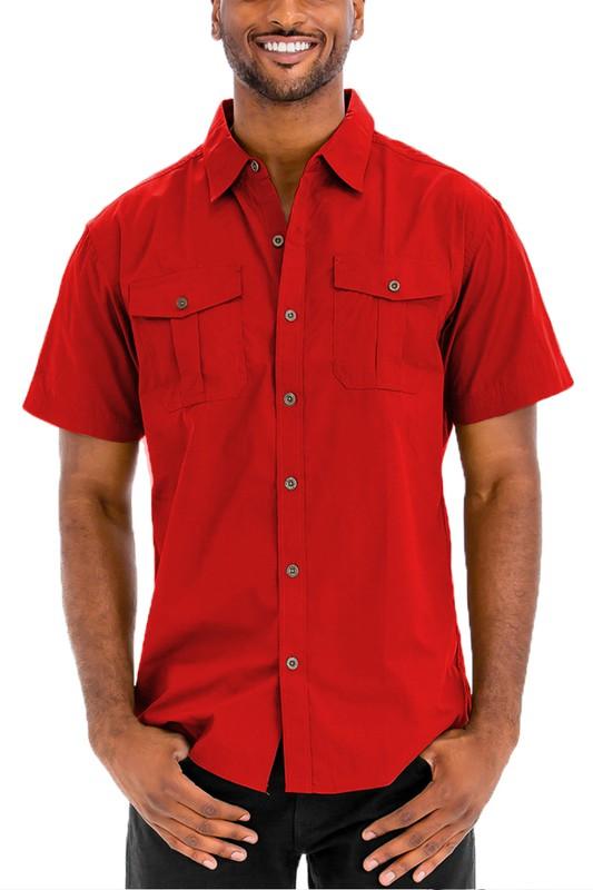 Weiv Two Chest Pocket Button Down Shirt