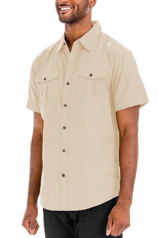 Weiv Two Chest Pocket Button Down Shirt