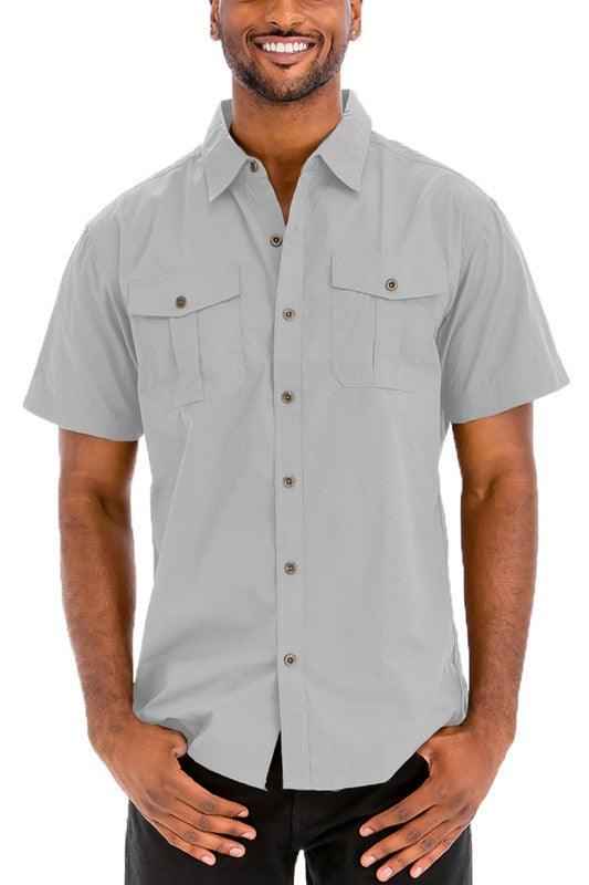 Weiv Two Chest Pocket Button Down Shirt