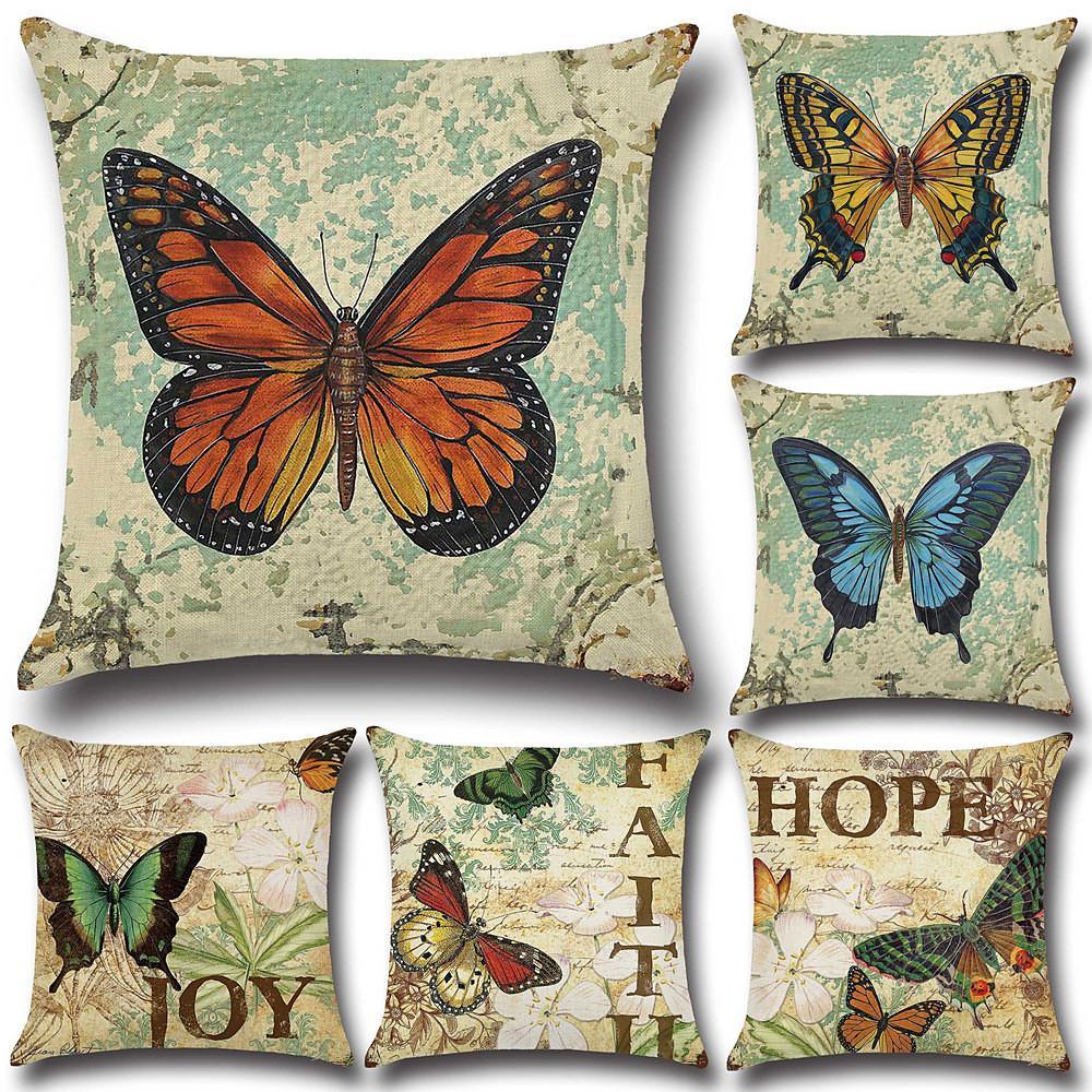 Butterfly Comfort Cushion Pillowcase