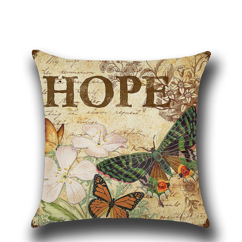 Butterfly Comfort Cushion Pillowcase