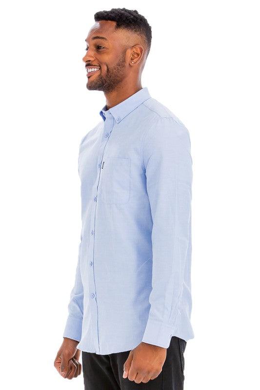 Weiv Men's Casual Long Sleeve Shirts