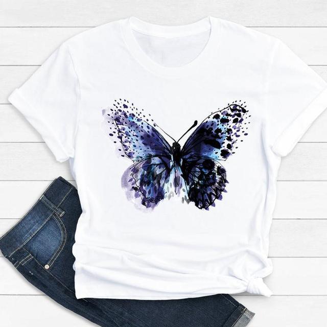 Women's Butterfly Cute Fashion Graphic T-Shirt