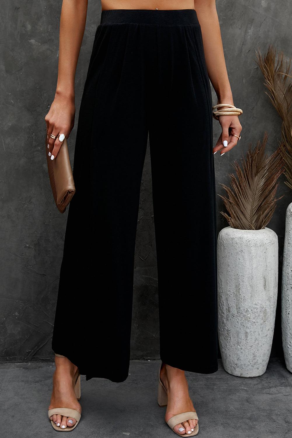 Women's Split Wide Leg Pants