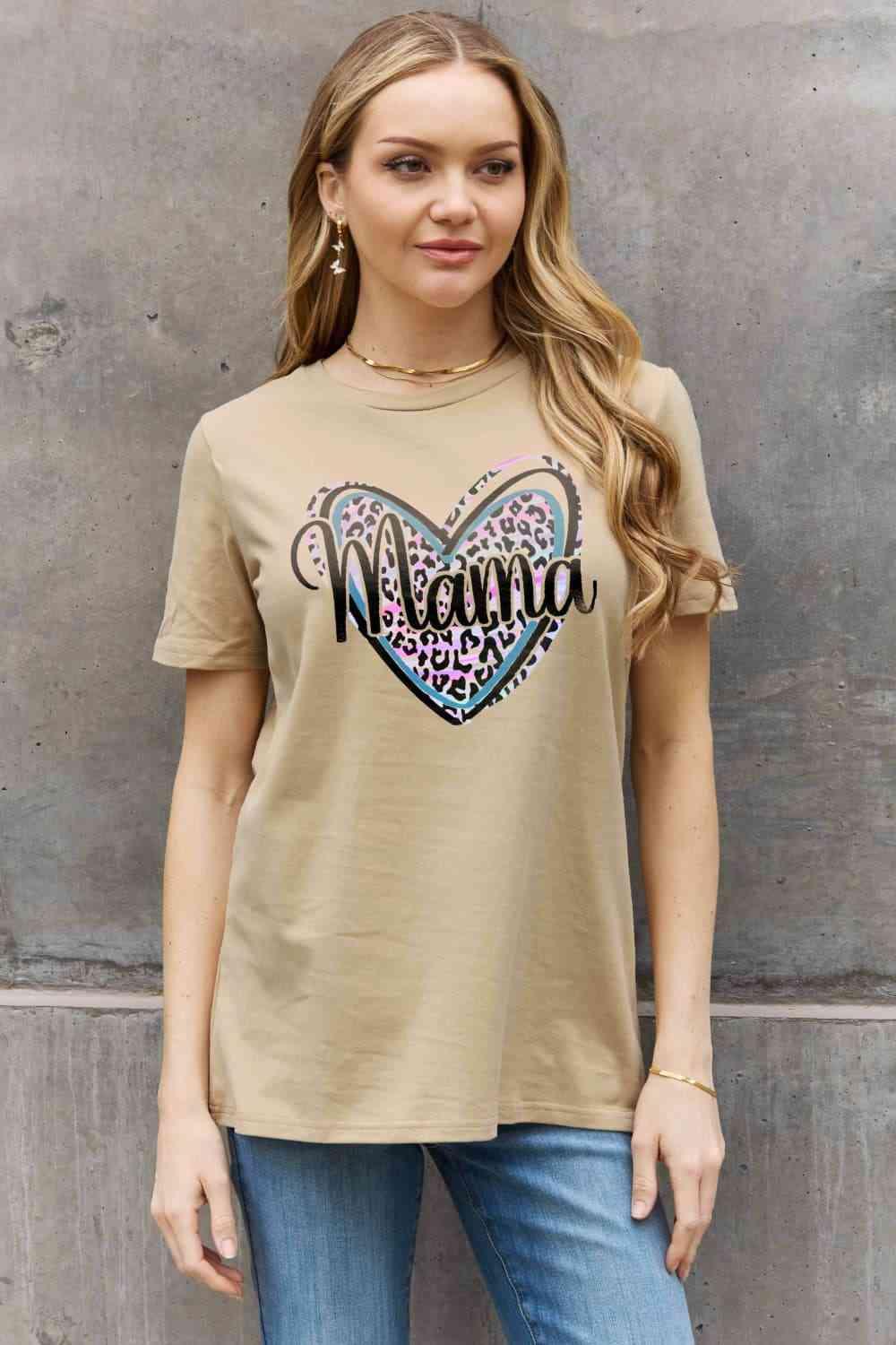 Simply Love Full Size MAMA Graphic Cotton Tee