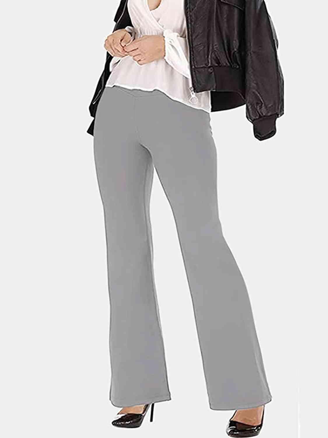 Women’s V-Waist Bootcut Long Pants