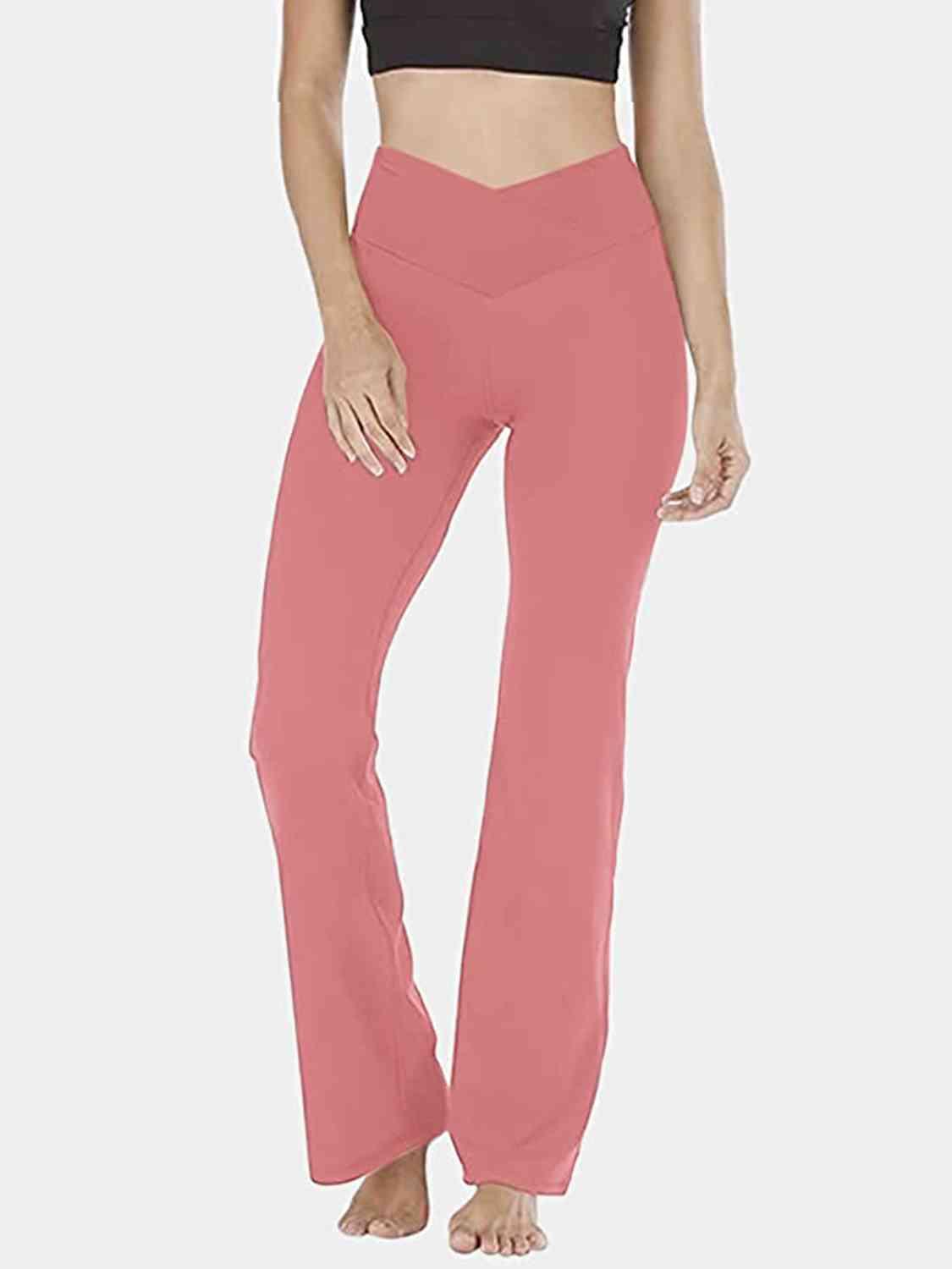 Women’s V-Waist Bootcut Long Pants