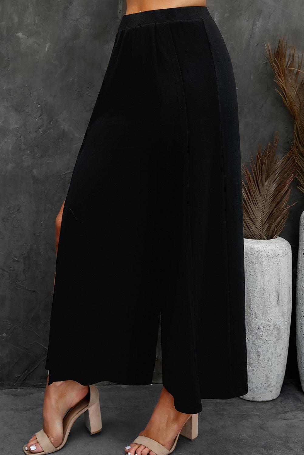 Women's Split Wide Leg Pants