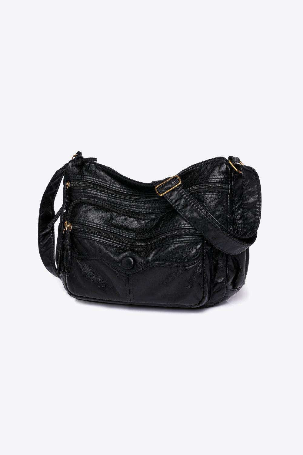 Adored PU Leather Crossbody Bag