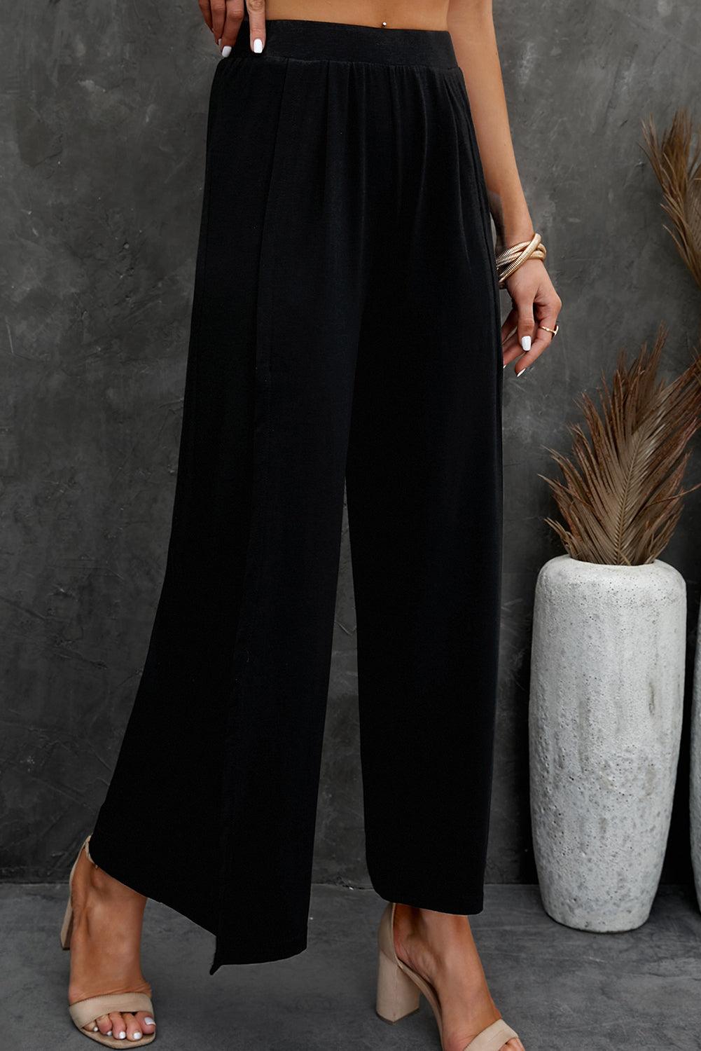 Women's Split Wide Leg Pants