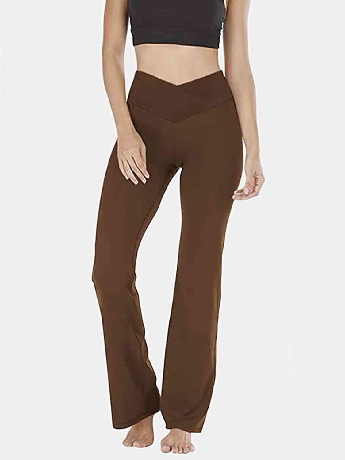 Women’s V-Waist Bootcut Long Pants