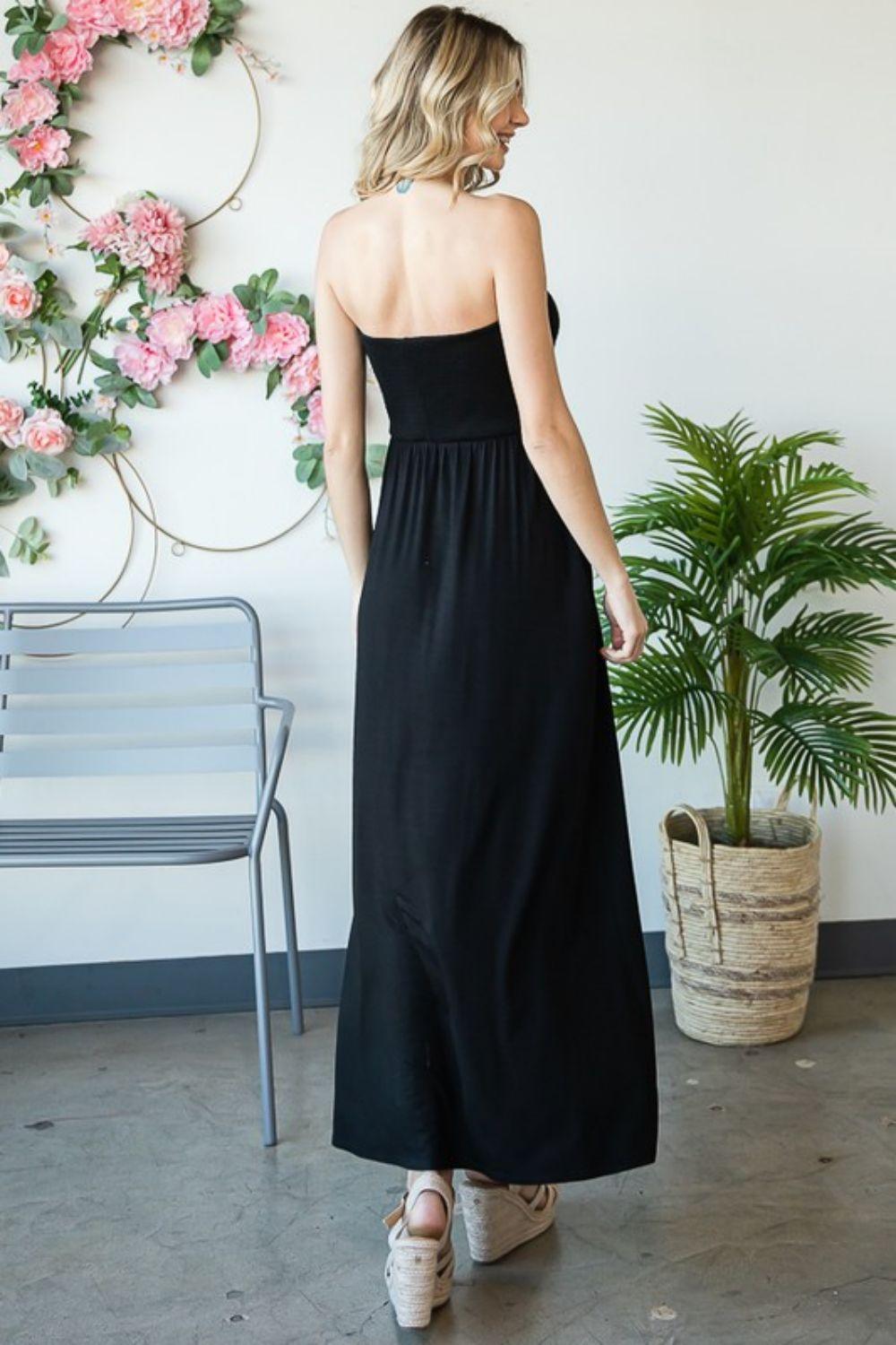 Women's Heimish Full Size Strapless Maxi Dress