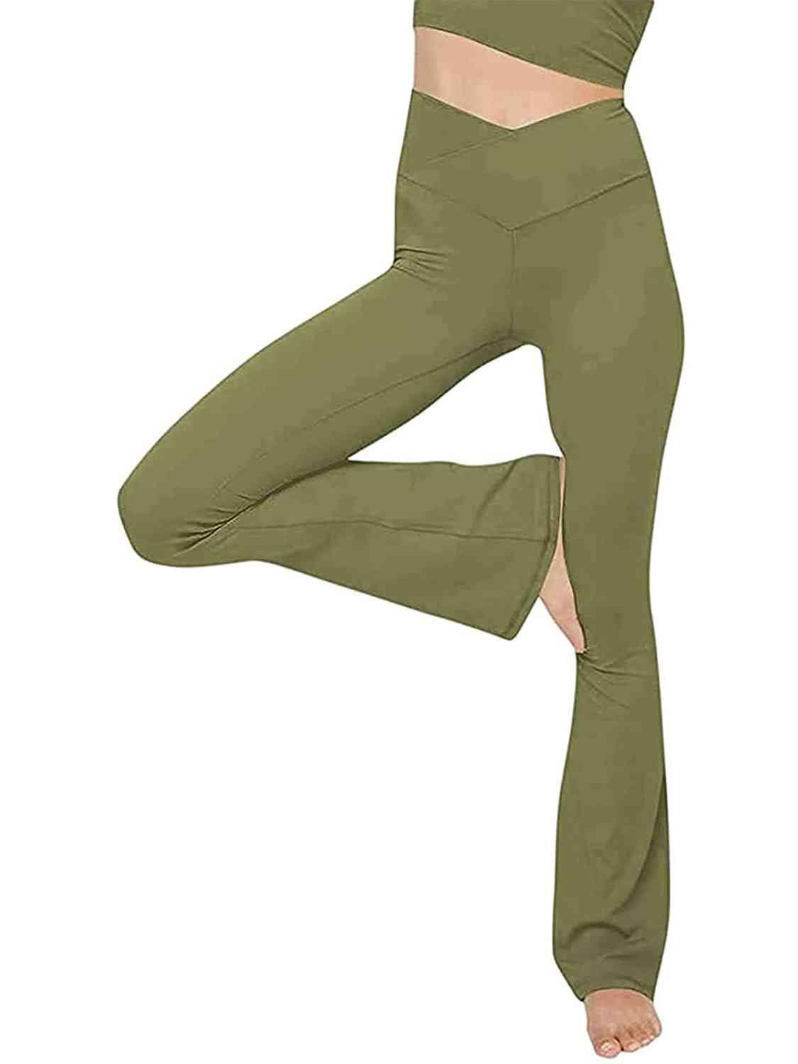 Women’s V-Waist Bootcut Long Pants